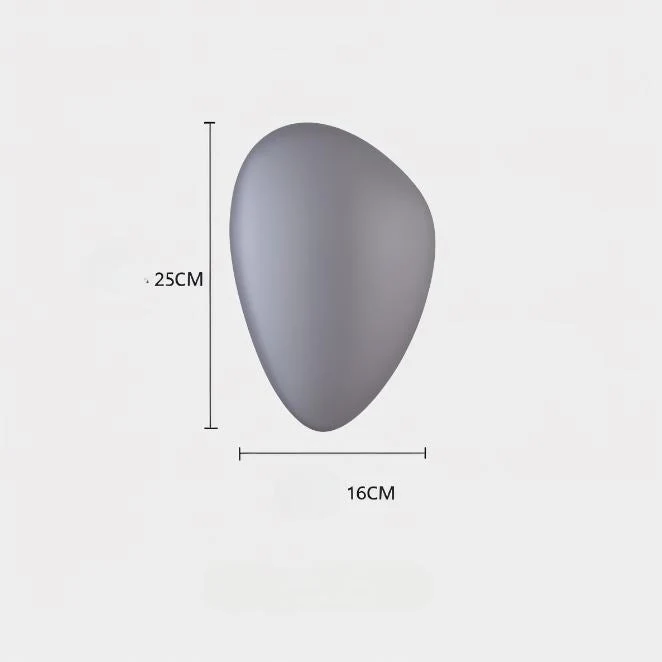 PebbleGlow | Minimalistische LED-Wandleuchte aus Glas