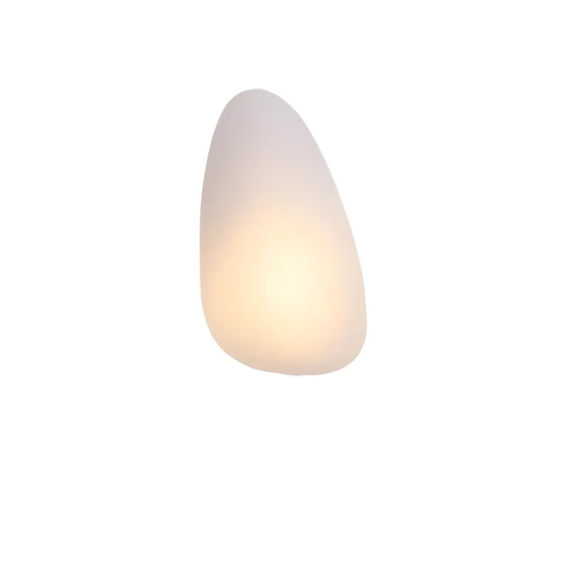 PebbleGlow | Minimalistische LED-Wandleuchte aus Glas