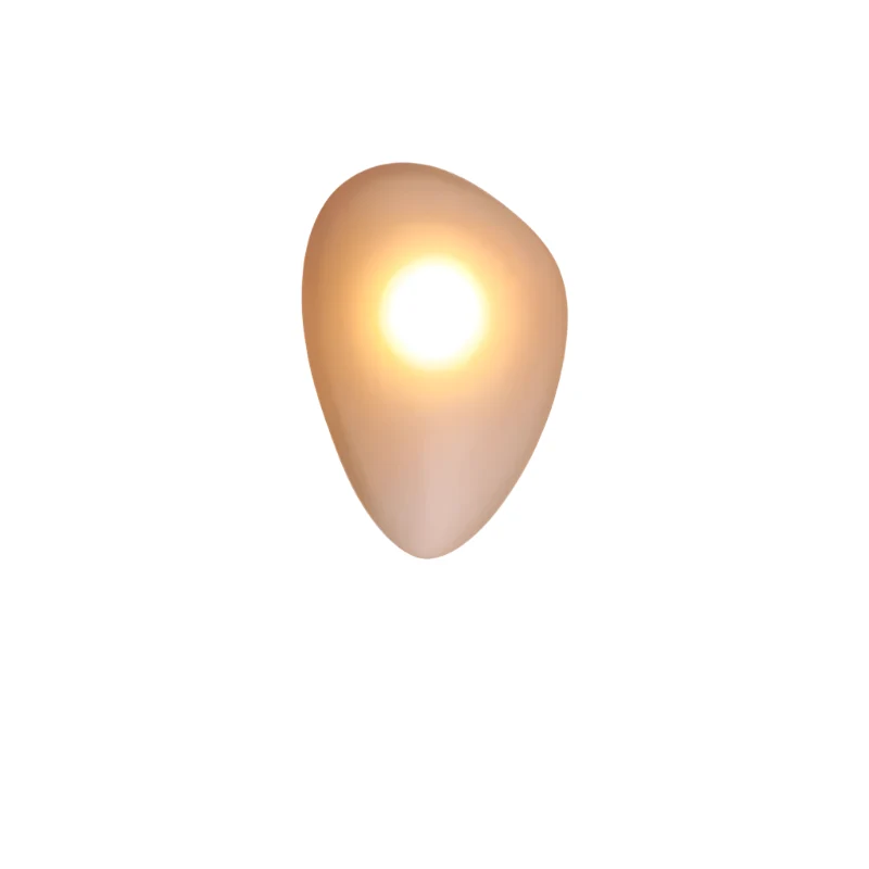 PebbleGlow | Minimalistische LED-Wandleuchte aus Glas