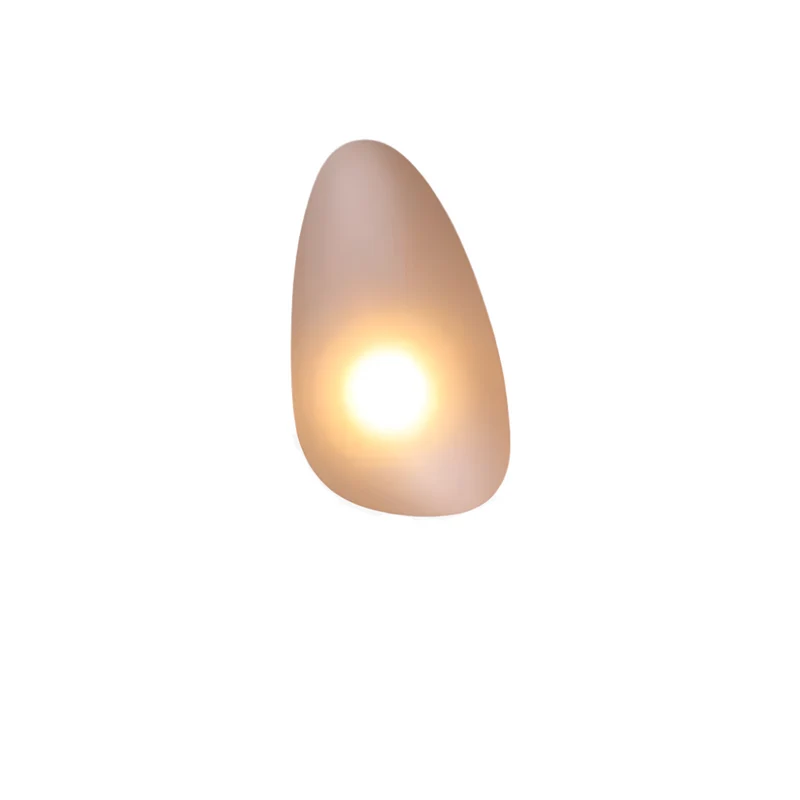 PebbleGlow | Minimalistische LED-Wandleuchte aus Glas