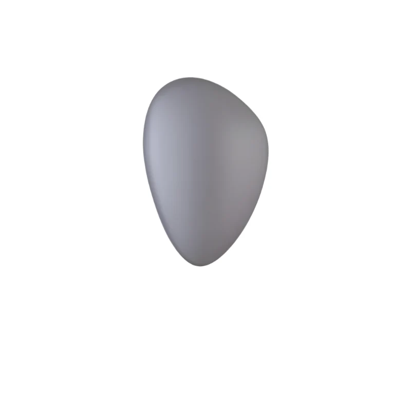 PebbleGlow | Minimalistische LED-Wandleuchte aus Glas