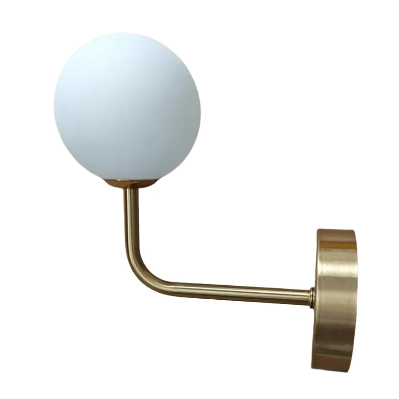 OpaleLux | Elegante LED-Wandleuchte im Retro-Design