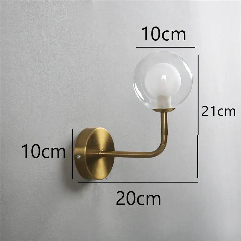 OpaleLux | Elegante LED-Wandleuchte im Retro-Design