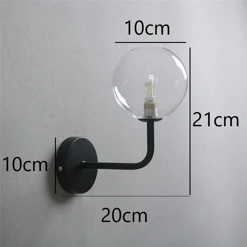 OpaleLux | Elegante LED-Wandleuchte im Retro-Design