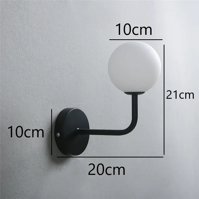 OpaleLux | Elegante LED-Wandleuchte im Retro-Design