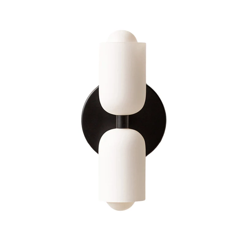 ObsidianLux | Schlanke LED-Wandleuchte mit schwarzem Glas