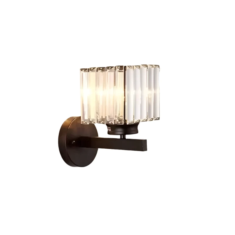 CrystalGlanz | LED-Wandleuchte mit Kristallakzent