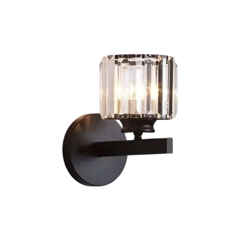 CrystalGlanz | LED-Wandleuchte mit Kristallakzent