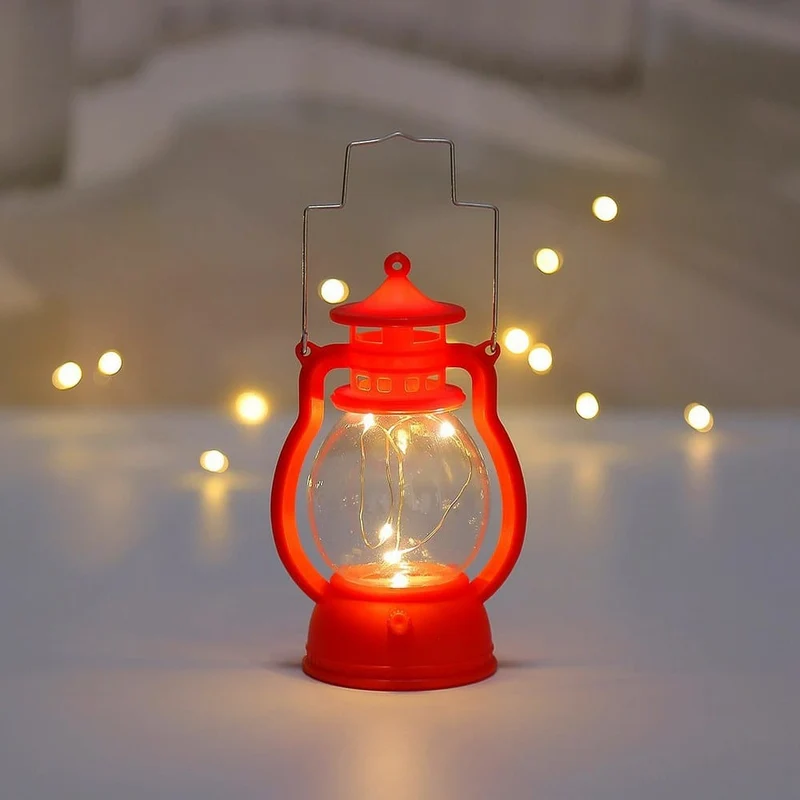Retro LED Sturmlaterne als Deko Lampe