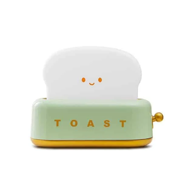 Niedliches Toaster Nachtlicht mit USB Ladefunktion