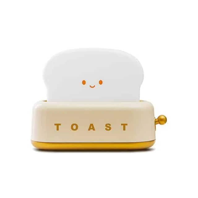 Niedliches Toaster Nachtlicht mit USB Ladefunktion