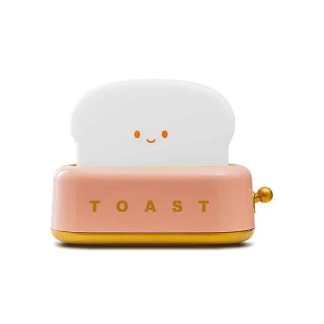 Niedliches Toaster Nachtlicht mit USB Ladefunktion