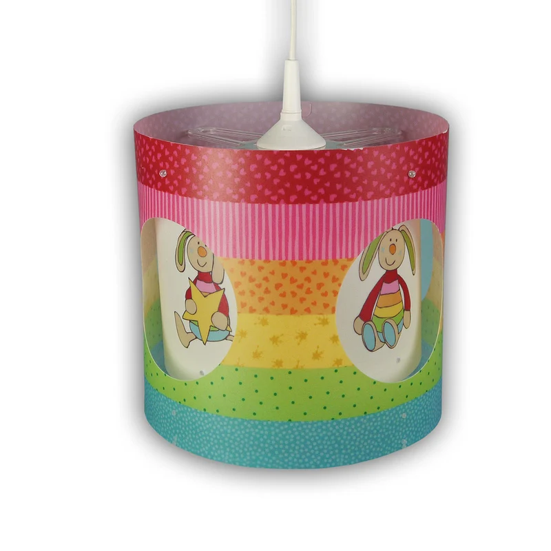 Dreh-Pendelleuchte Rainbow-Rabbit