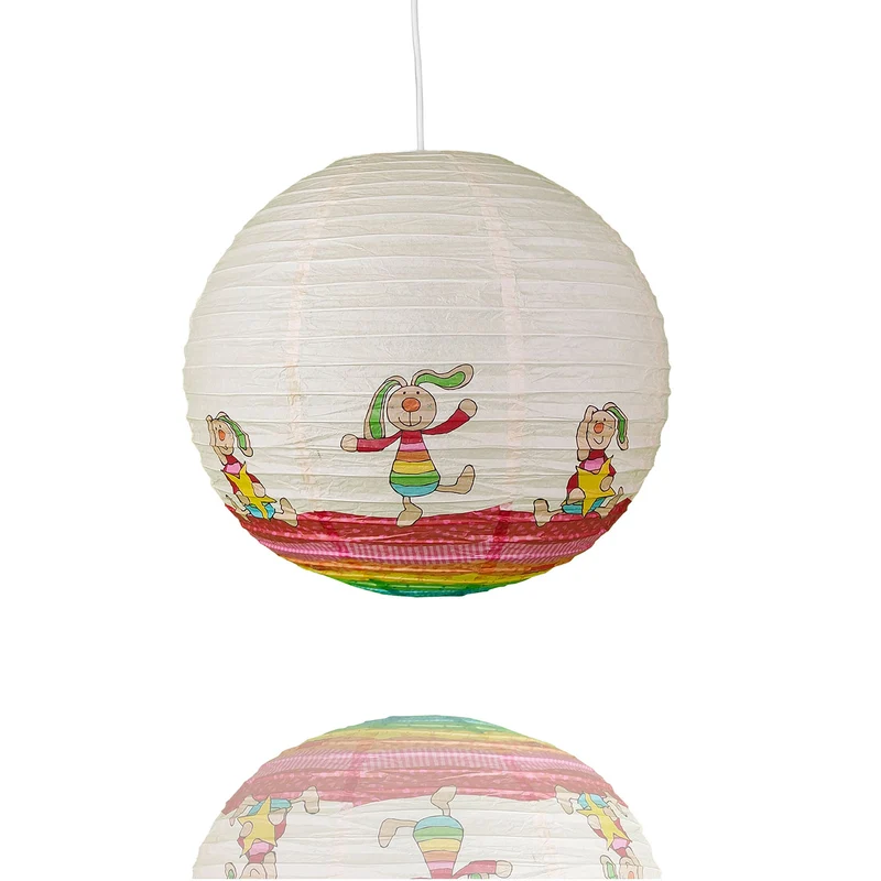 Pendelleuchte Papierballon Rainbow Rabbit