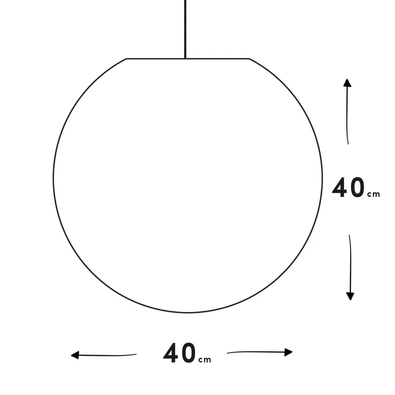Pendelleuchte Papierballon Prinz