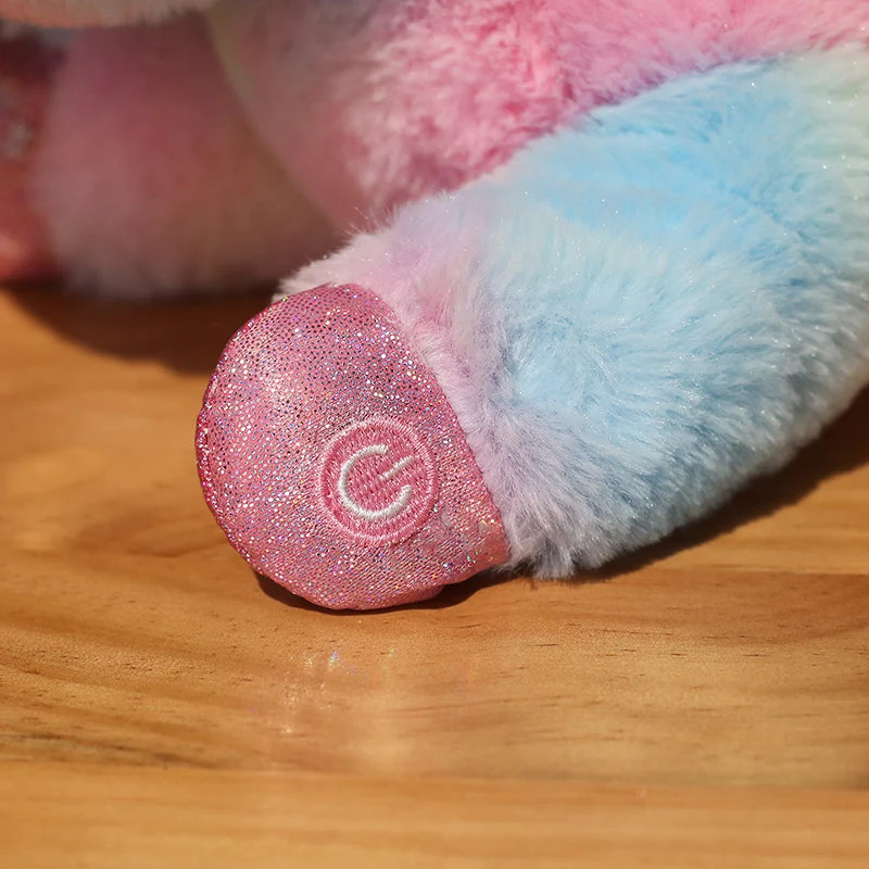 Geflügeltes Einhorn Kuscheltier mit Licht