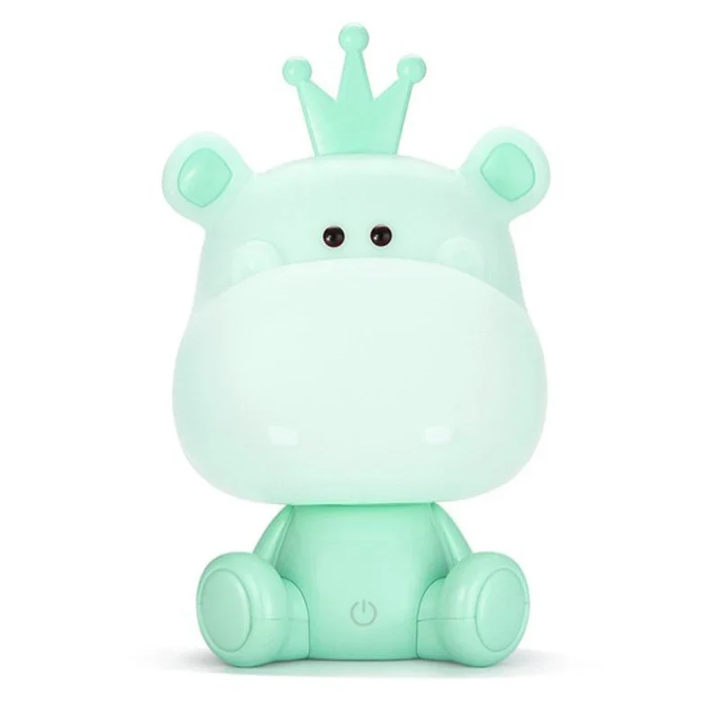 Nilpferd LED Nachtlicht USB für Kinder