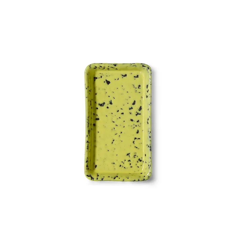 HKliving 70s Ceramics XS Tablett – Stoneware Einzelstück
