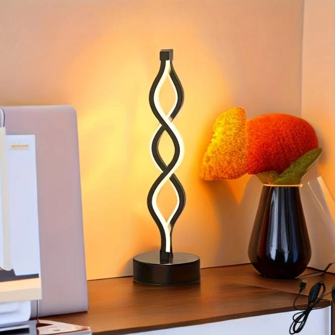 AlumiGlow | Dimmbare LED-Tischleuchte aus Aluminium
