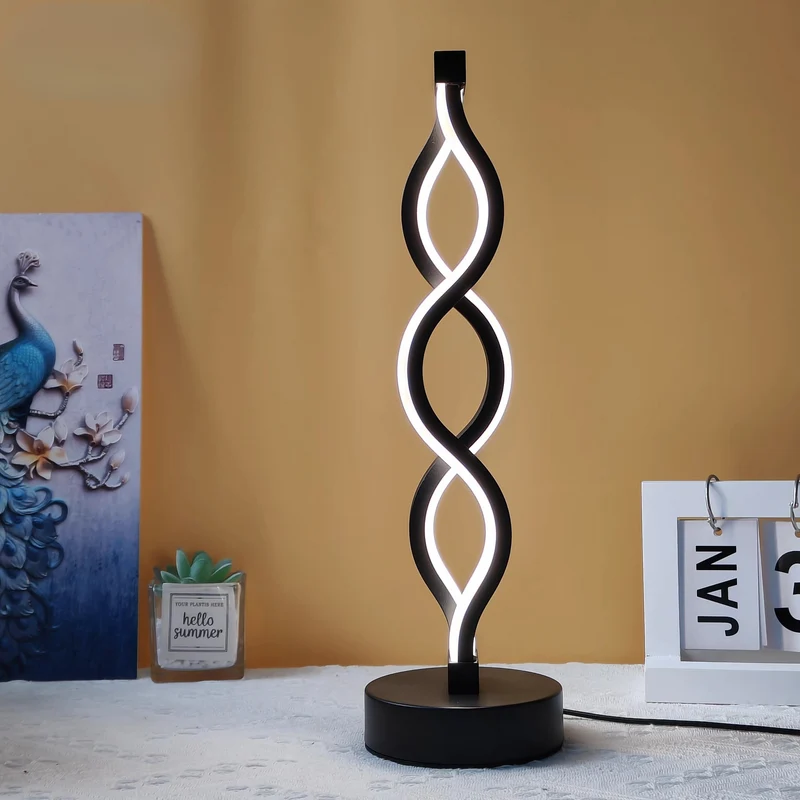 AlumiGlow | Dimmbare LED-Tischleuchte aus Aluminium