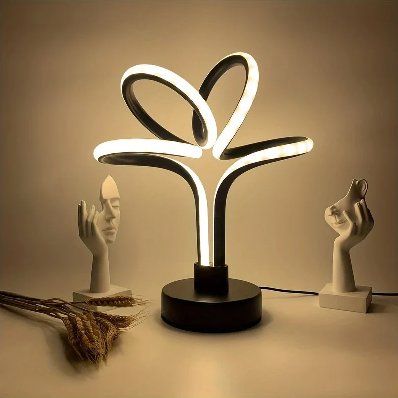 ScandiLux | Dimmbare USB-LED-Tischlampe