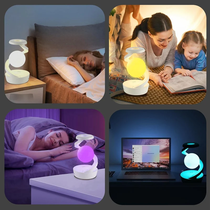 DunaCove | RGB-Schreibtischlampe mit Gestensteuerung
