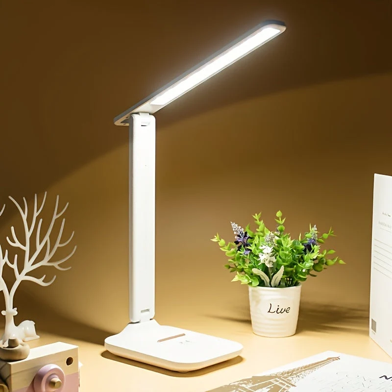 LumaFlex | Dimmbare LED-Schreibtischlampe mit USB-Anschluss