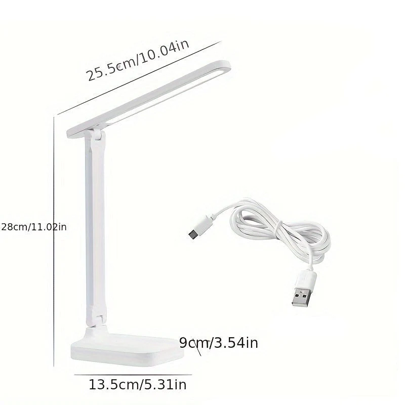 LumaFlex | Dimmbare LED-Schreibtischlampe mit USB-Anschluss