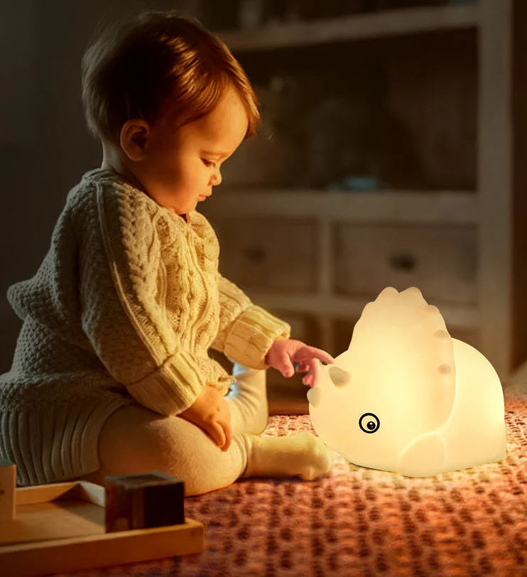 Dinosaurier Nachtlicht Silikon mit Touch
