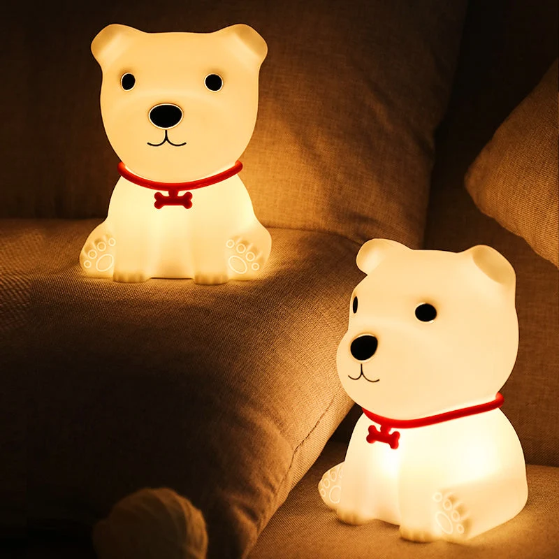 Baby Welpen Nachtlicht mit Fernbedienung