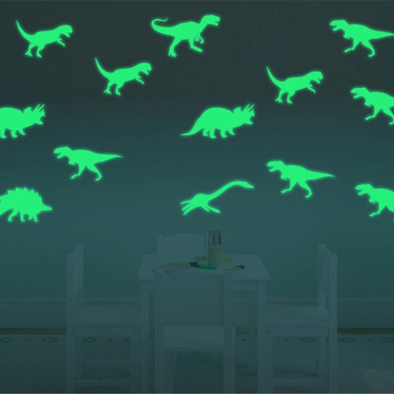 Dino Leuchtaufkleber für Kinderzimmer
