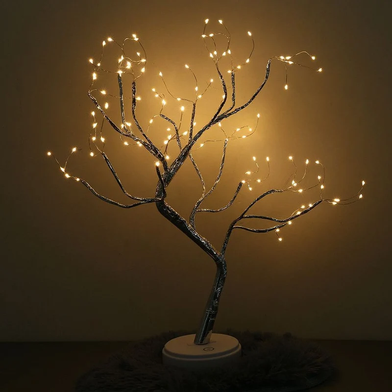 Bonsailux | LED-Baumlampe mit Kupferlichterzweigen