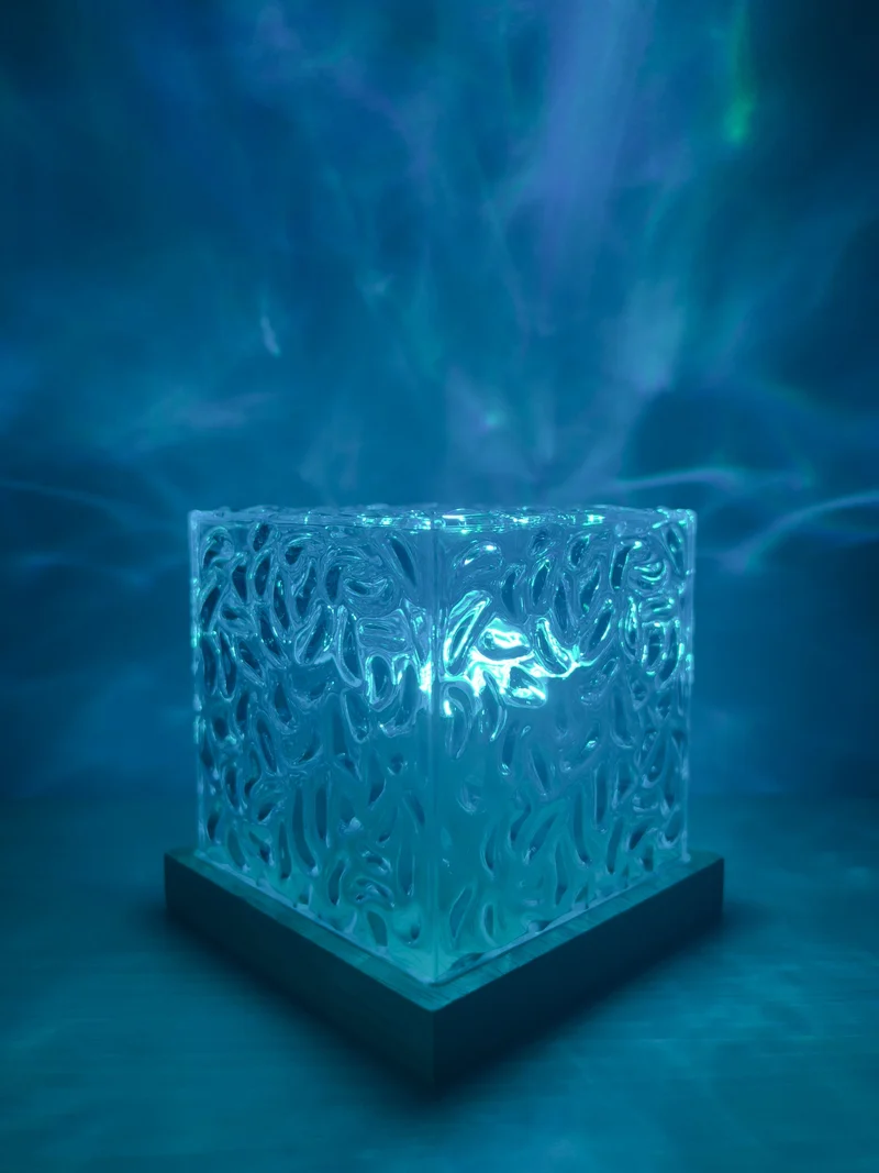OceanoLux | LED Nachtlicht mit Wasserwellen-Effekt