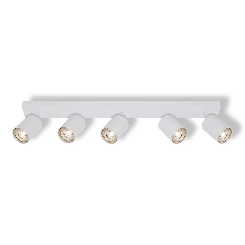 OSRAM 5-Punkt LED Spot ELEMENTAL White, Leuchte, 5xGU10, Weiß, 60,5 x 13,8 x 6 cm