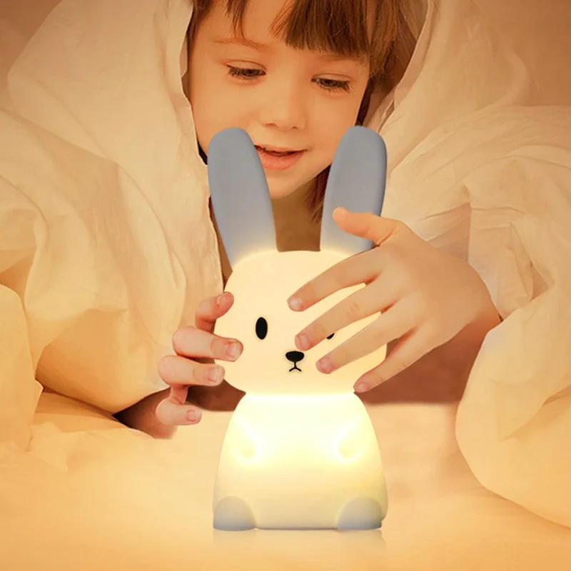 Baby Hasen Nachtlicht Touch wiederaufladbar