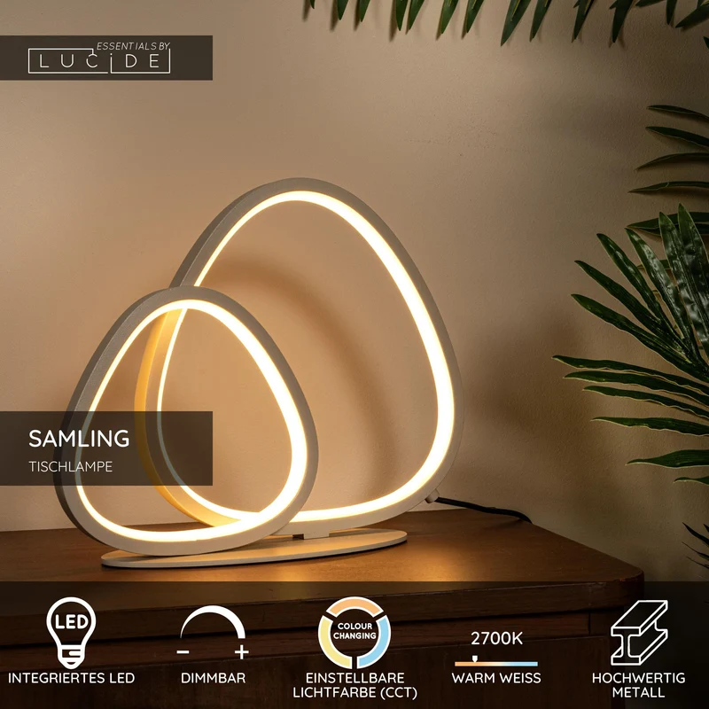 LED-Tischleuchte Samling dimmbar mit CCT