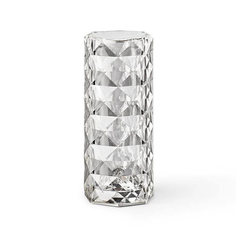 Kristalux | Kabellose Diamant-Tischleuchte mit Touch-Dimmer