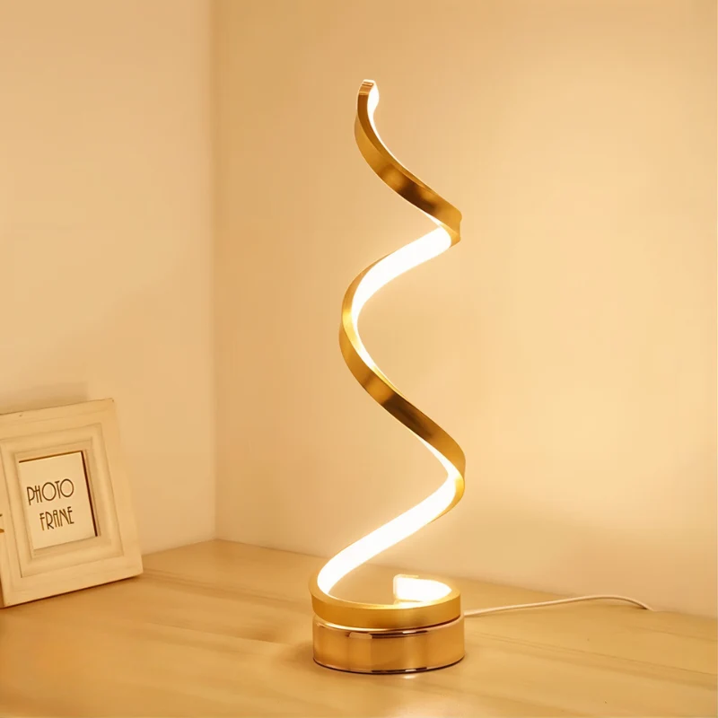 SwirlLume | Atmosphärische LED-Tischleuchte