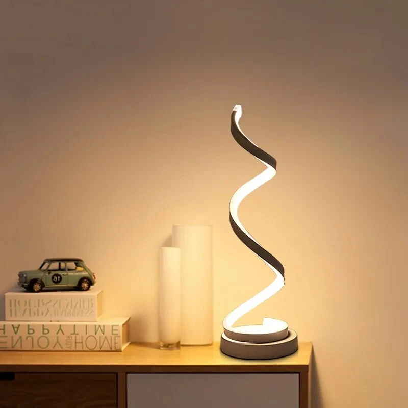 SwirlLume | Atmosphärische LED-Tischleuchte