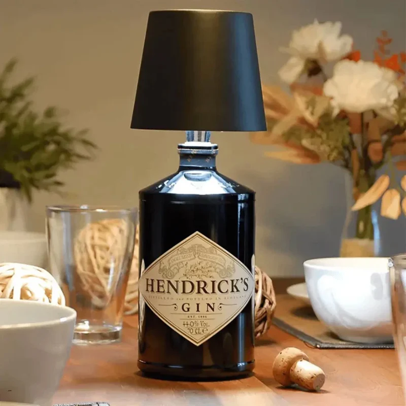 GlowBottle | Kabellose Flaschenlampe mit Touch-Dimmer