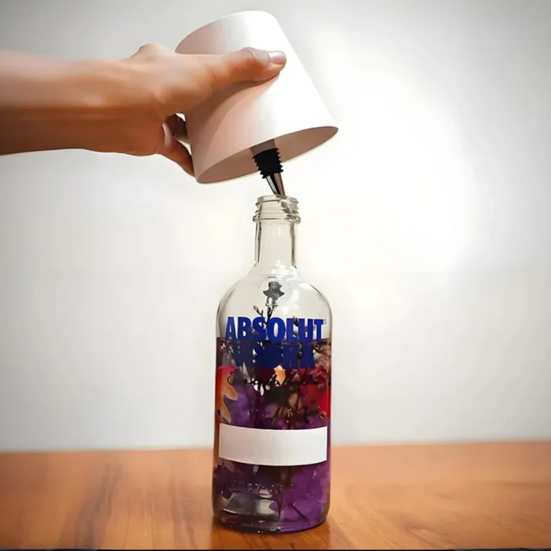 GlowBottle | Kabellose Flaschenlampe mit Touch-Dimmer