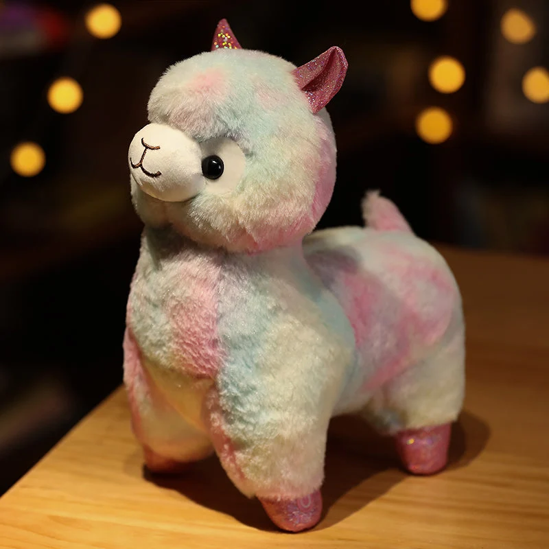 Leuchtendes Lama Kuscheltier mit LED Licht