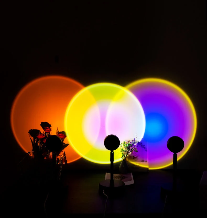 USB LED Projektor Lampe Sonnenuntergang
