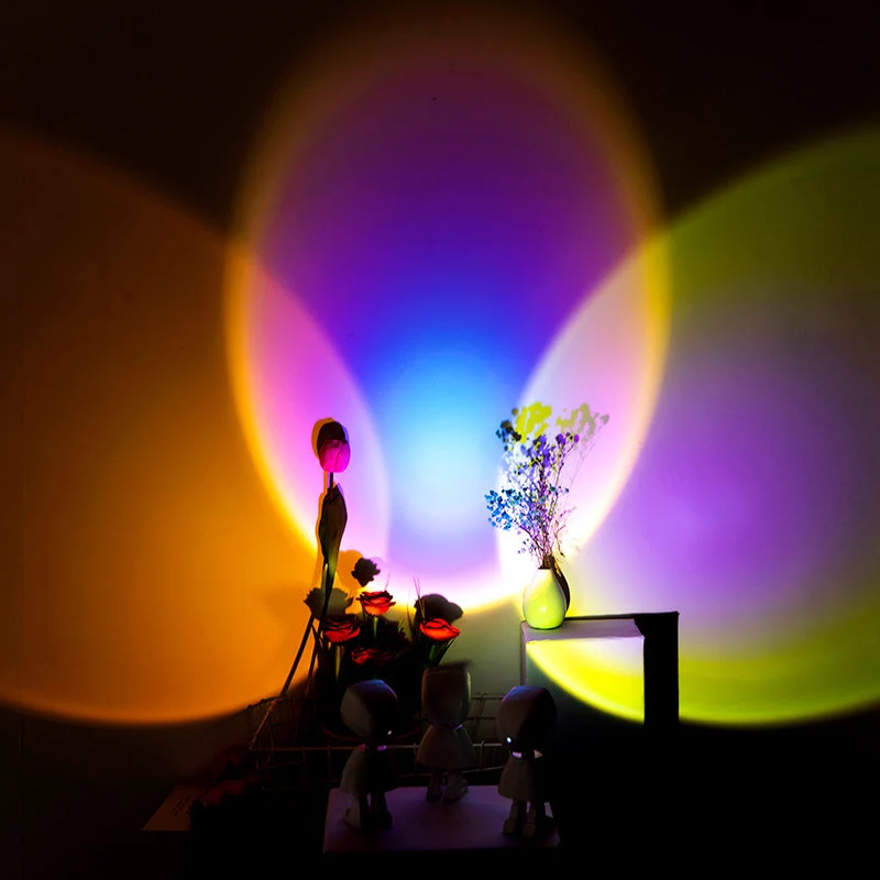 USB LED Projektor Lampe Sonnenuntergang