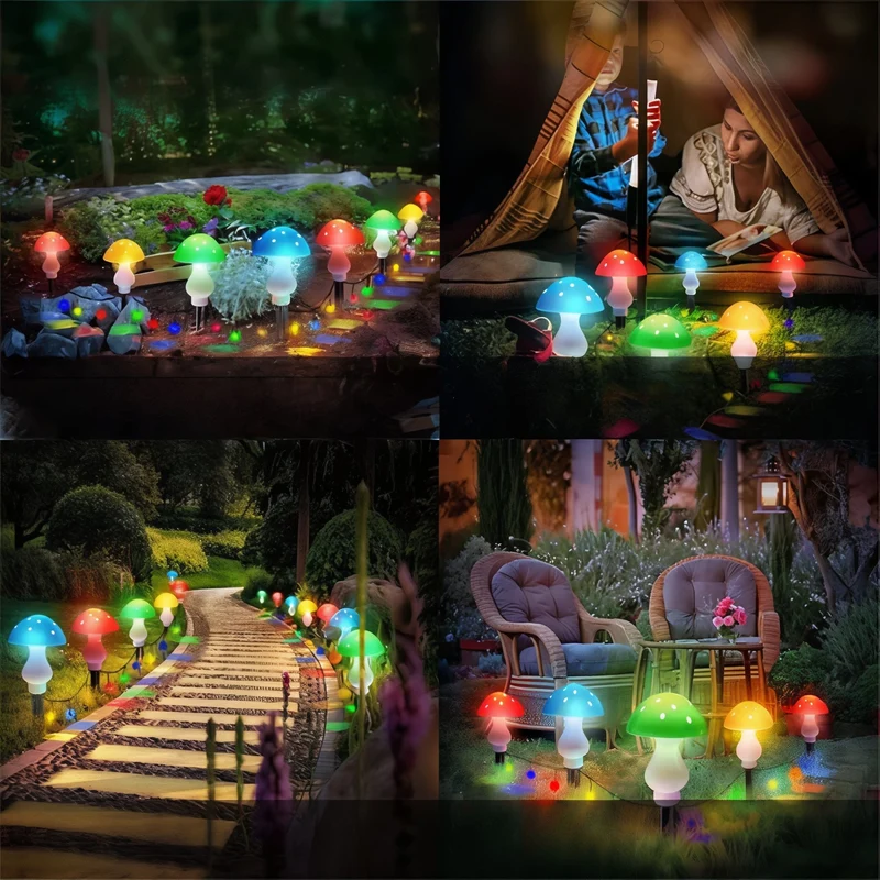 ShroomGlow | Solar Pilzlampe für den Garten