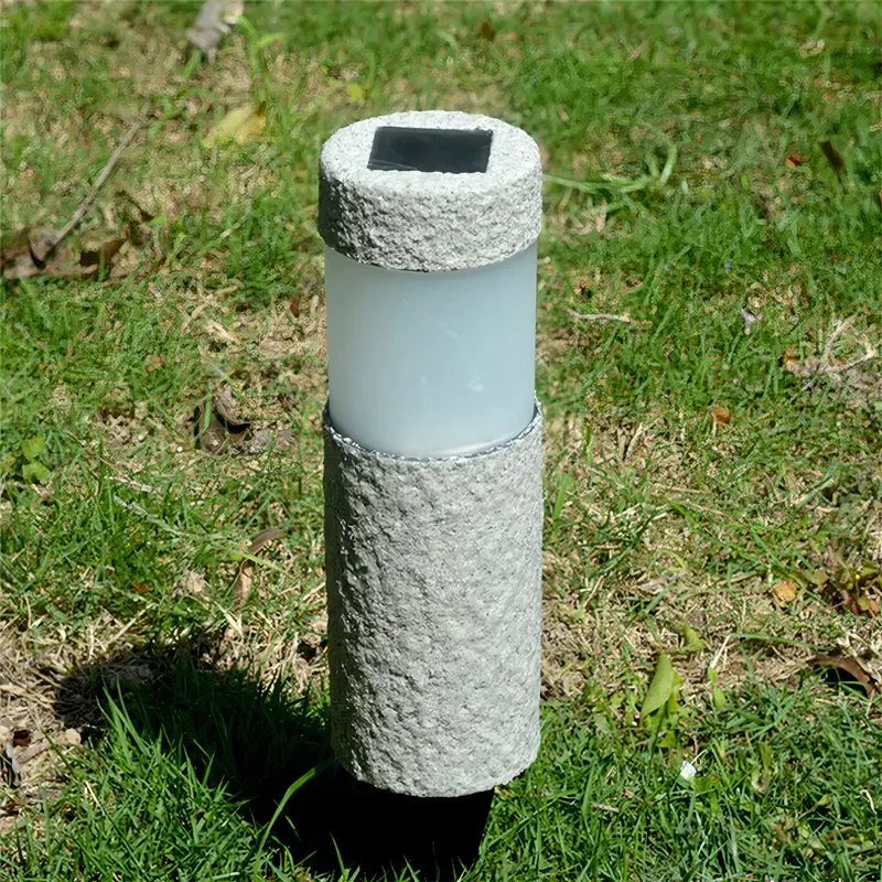 SolarStele | Solar-Gartensäule mit LED-Licht