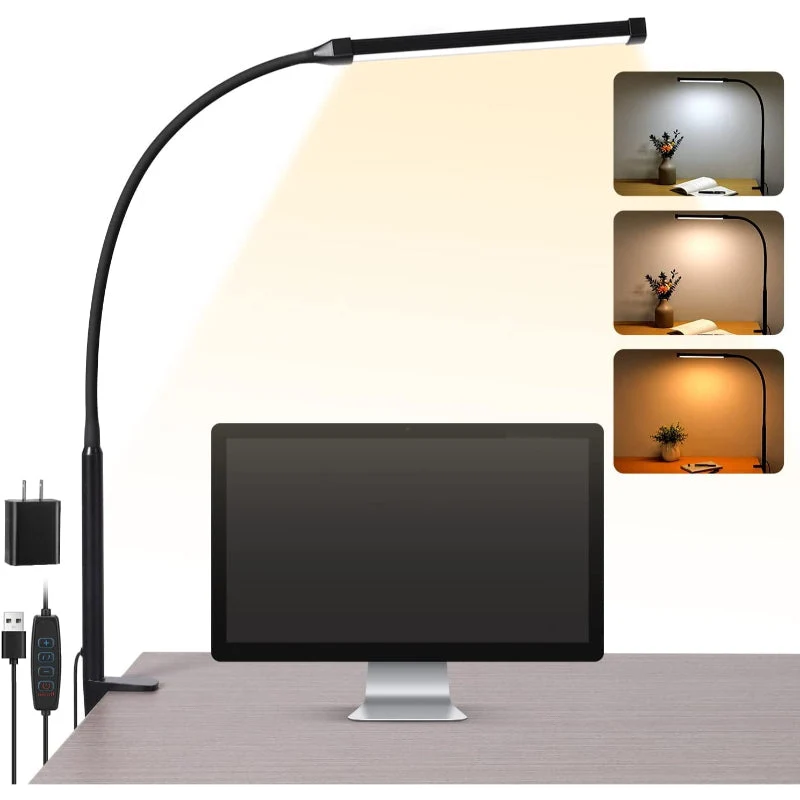 FlexLume | LED Schreibtischlampe mit flexiblem Schwanenhals