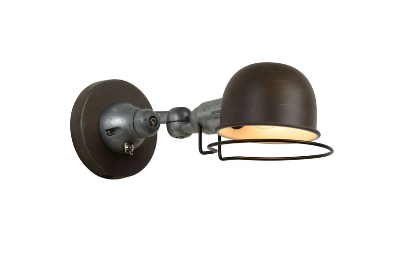 Wandleuchte Honore 28,2cm schwenkbar Rostfarben