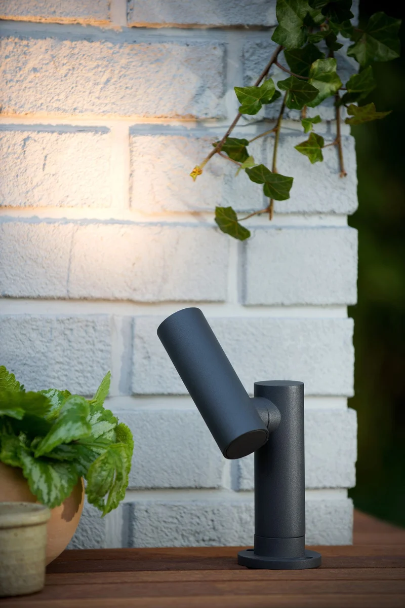 Gartenstrahler Tatum schwenkbar IP65 Anthrazit