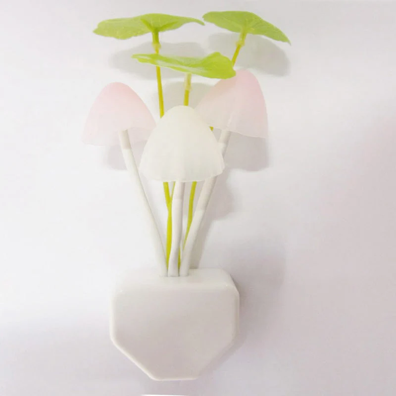 Bunte Pilz Nachtlicht Lampe für Steckdose